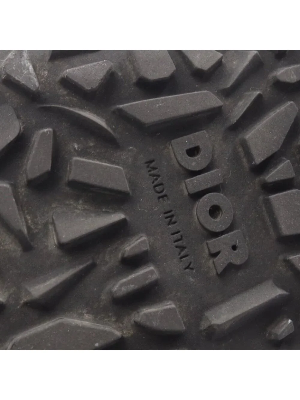Dior Sneakers Oblique Jacquard Black Canvas Leather High